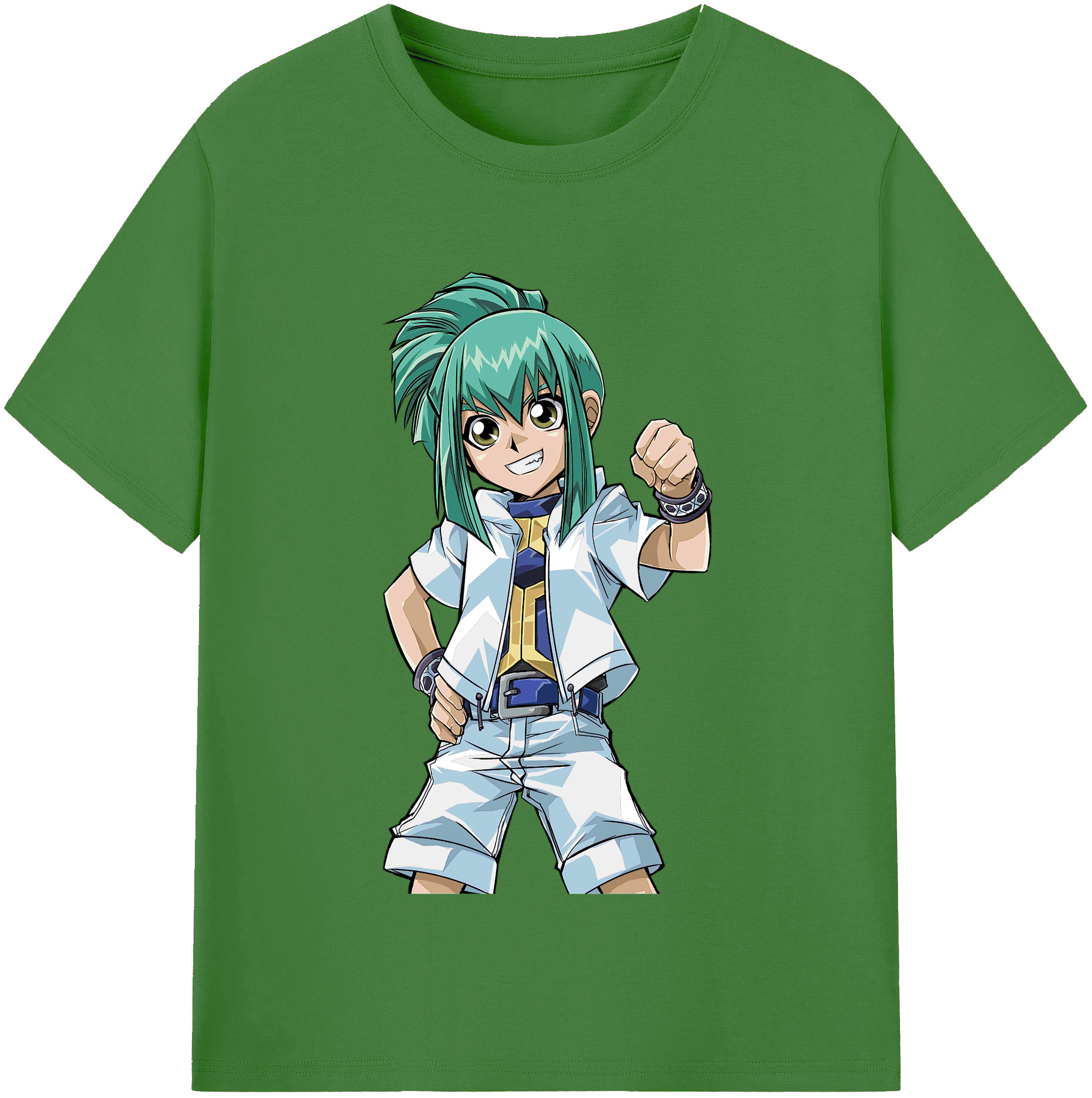 （画像用） 遊☆戯☆王 Yu-Gi-Oh! レディースカジュアルプリントTシャツ（綿100％）
